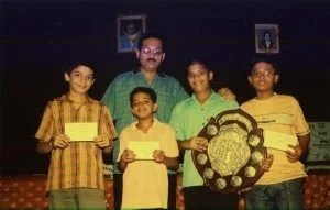 Top 4 in Sangli Chess Festival