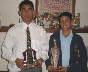 Nikhil and Ashwin Ramanathan won prizes in various tournaments held at Perth, Australia.