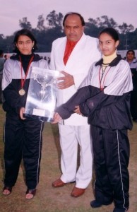 Prachi Thite & Nishita Balgi won Gold Medals in National School Games 2004, Delhi