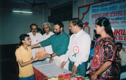 Rahul Ved Won Maharashtra State Under 17 in 2004 at Aurangabad