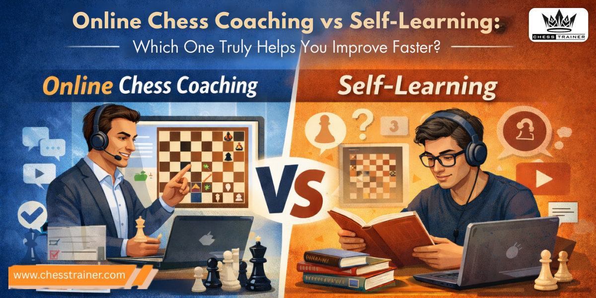 Online Chess Coaching vs Self-Learning: Which One Truly Helps You Improve Faster?